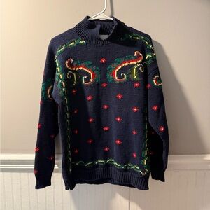 Vintage Holiday Sweater Medium